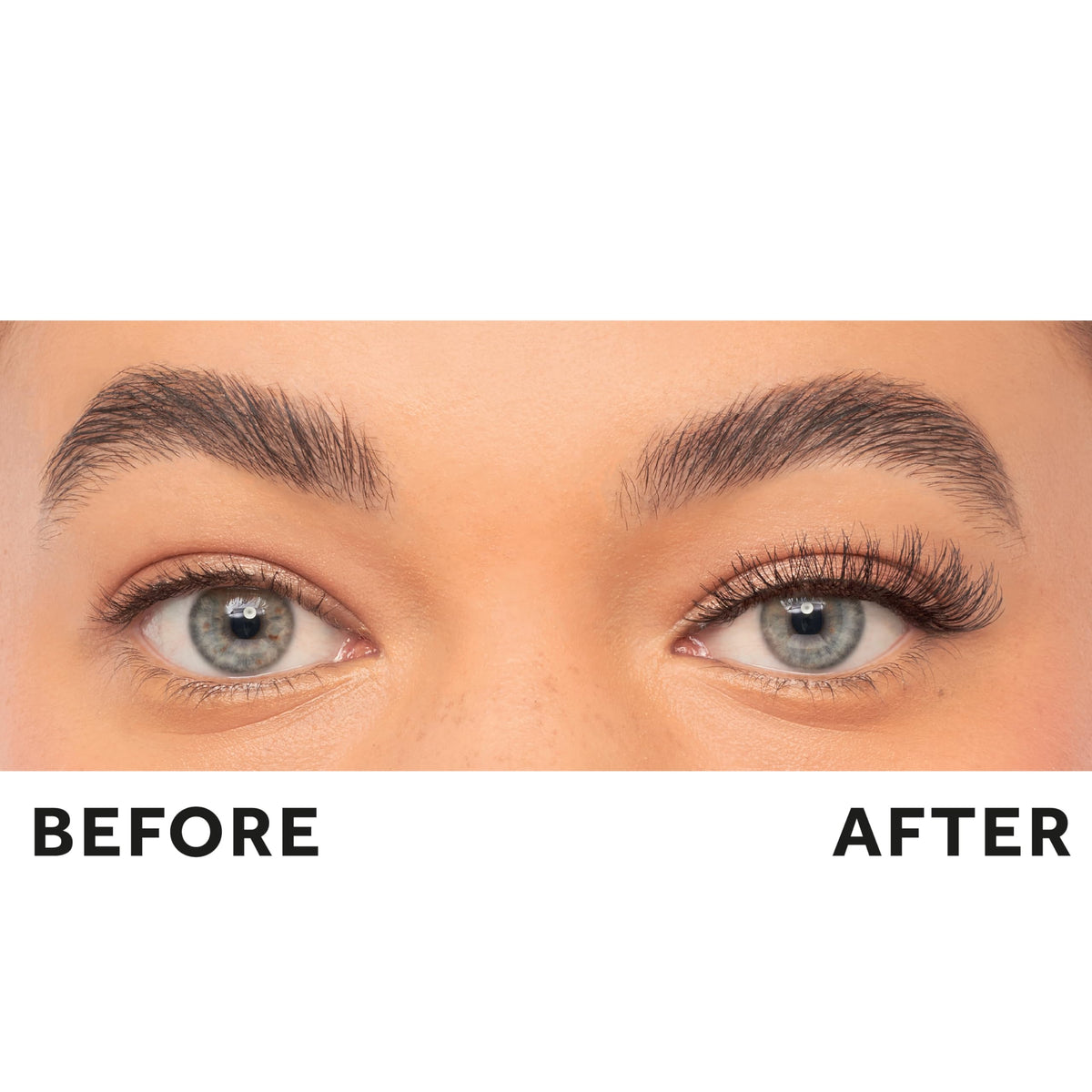 Eylure Pre-Glued Wispy Light Texture Eyelashes No. 117 side view