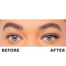 Eylure Pre-Glued Wispy Light Texture Eyelashes No. 117 side view