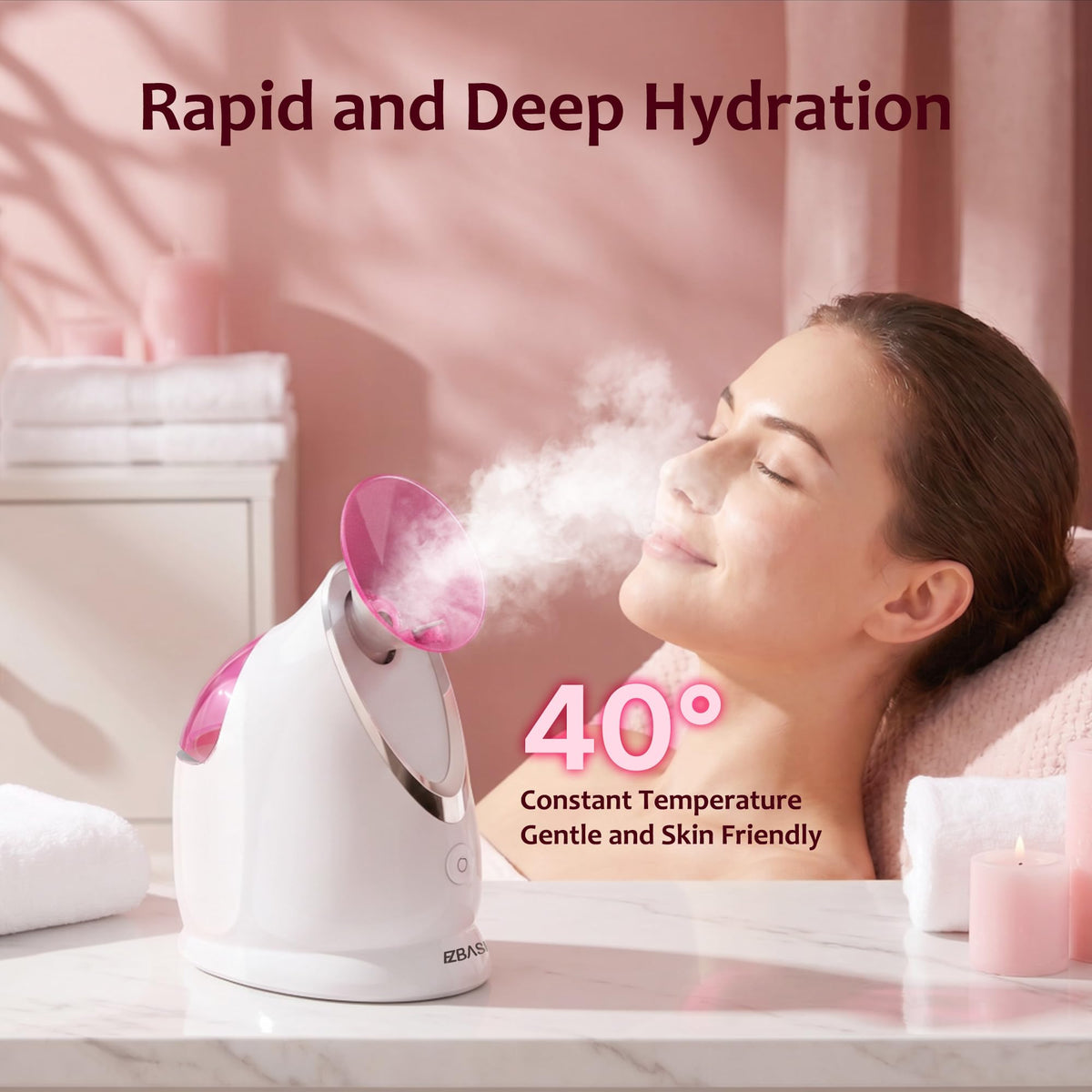 EZBASICS Facial Steamer aromatherapy pads