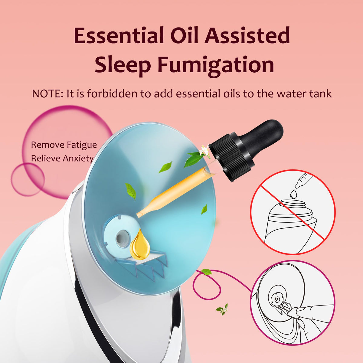 EZBASICS Facial Steamer in use during a facial