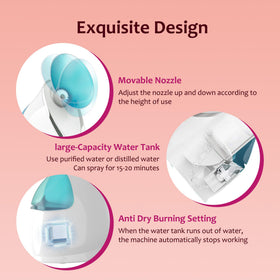 EZBASICS Facial Steamer packaging ready for gifting