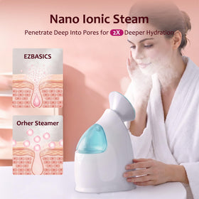 EZBASICS Facial Steamer with aromatherapy pads