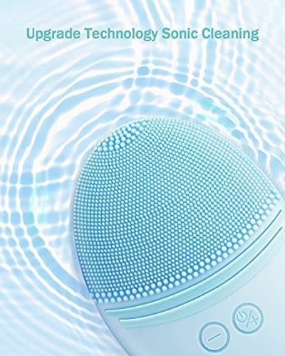 EZBASICS Silicone Facial Cleansing Brush side view