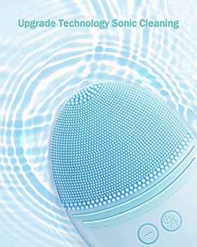 EZBASICS Silicone Facial Cleansing Brush side view
