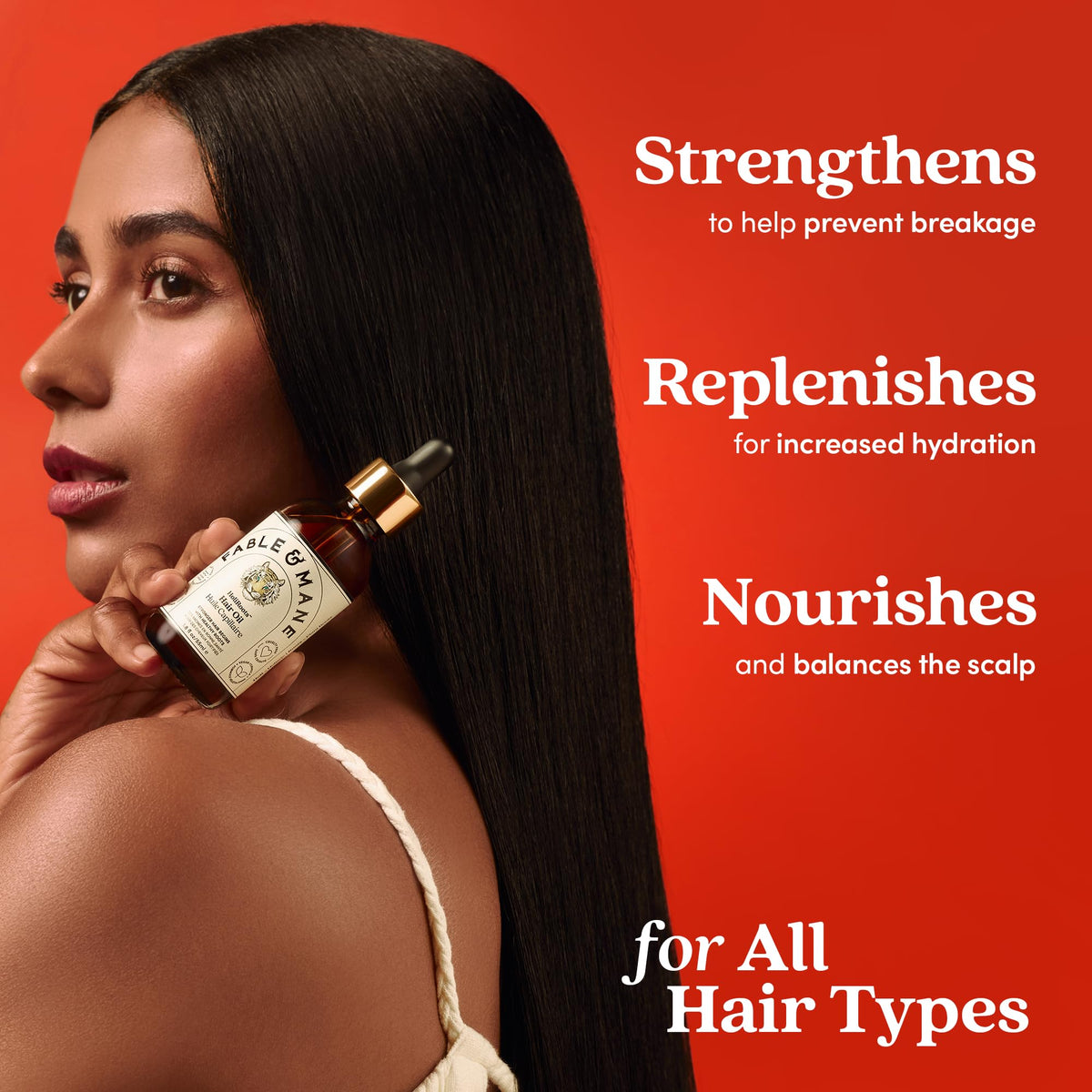 Fable & Mane HoliRoots Hair Oil ingredients list