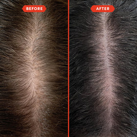 Fable & Mane HoliRoots Hair Oil on a wooden surface