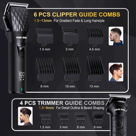 FADEKING grooming kit in premium travel case