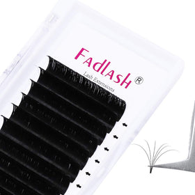 FADLASH Easy Fan Volume Lashes mixed tray front view