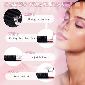 FADLASH eyelash extensions showing lightweight design
