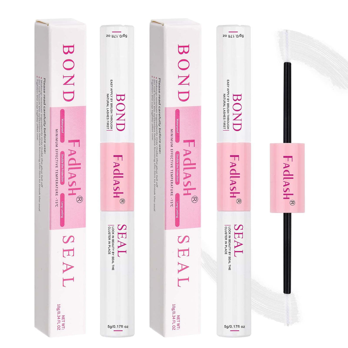 FADLASH Lash Bond and Seal Kit front view with packaging