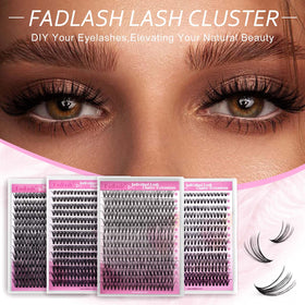 FADLASH Wispy 20D Eyelash Clusters side view