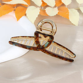 FAELBATY Big Hair Claw Clip side view showcasing design