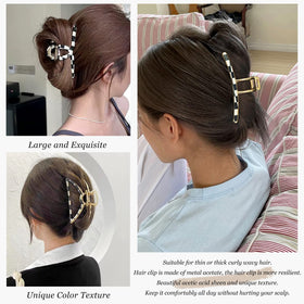 FAELBATY hair claw clips set displayed in elegant packaging