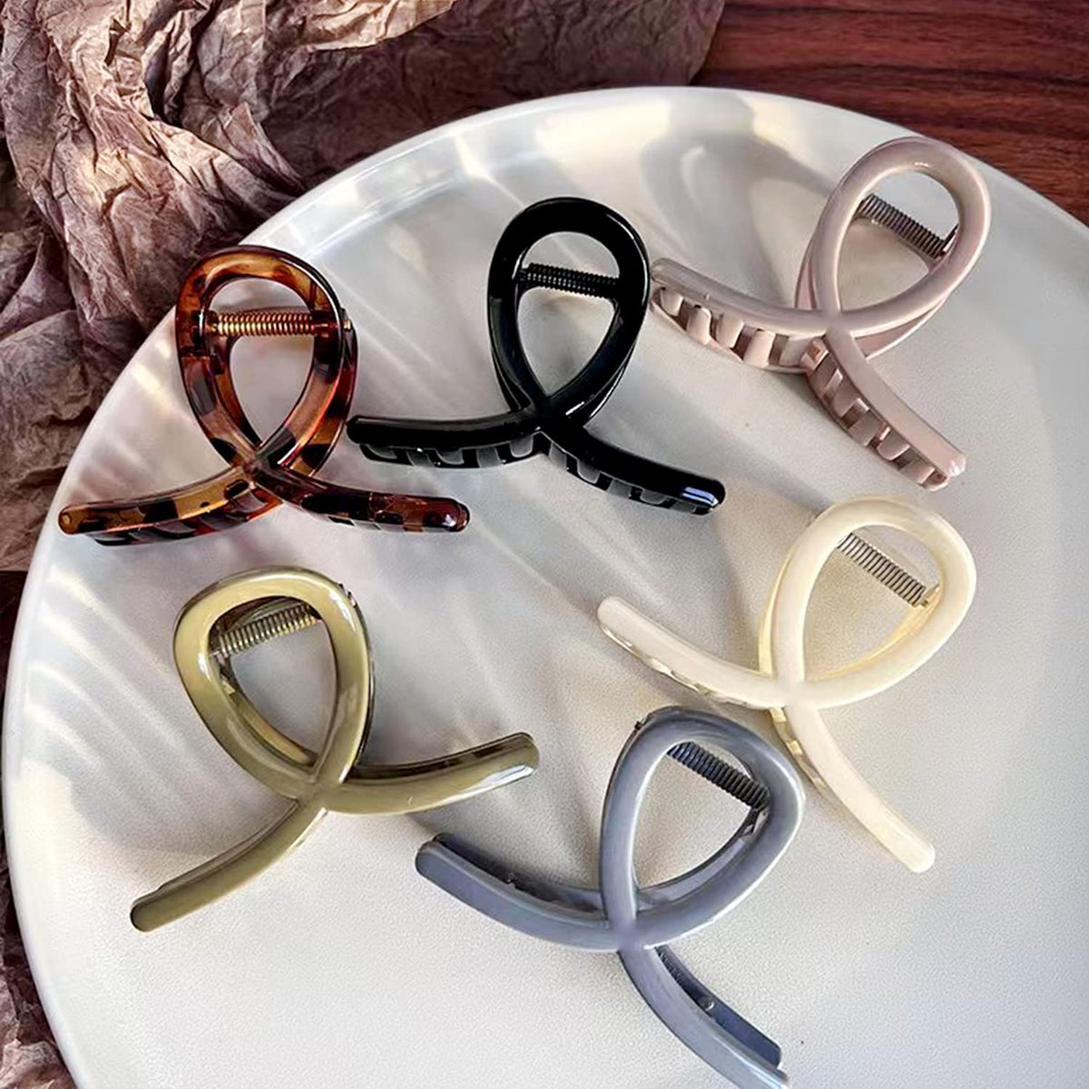 FAELBATY hair claw clips set displayed in packaging