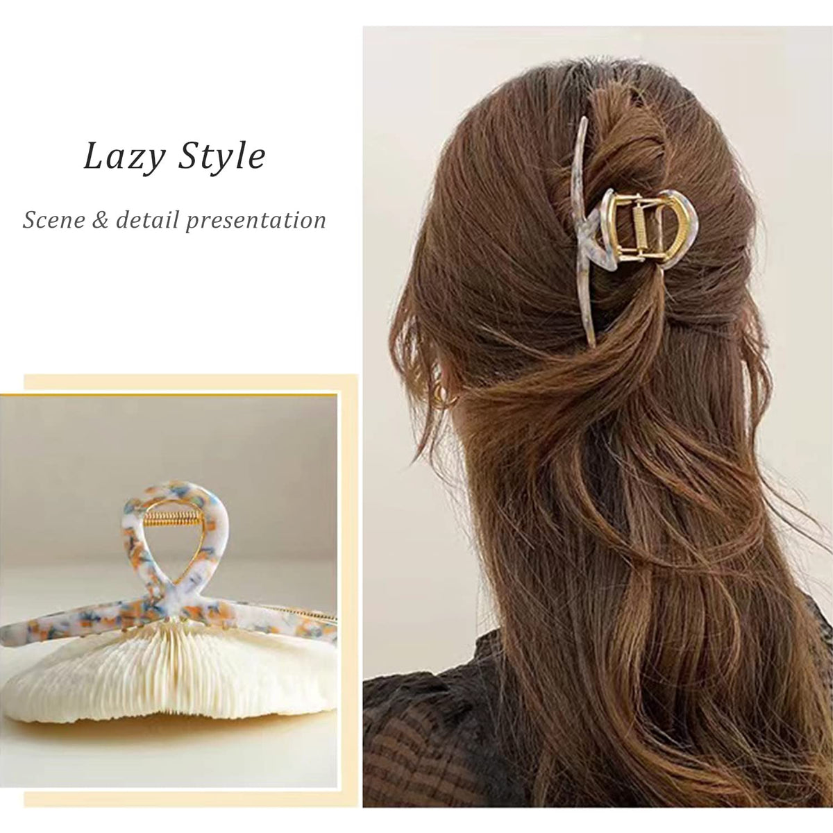 FAELBATY hair clips displayed on a vanity with accessories