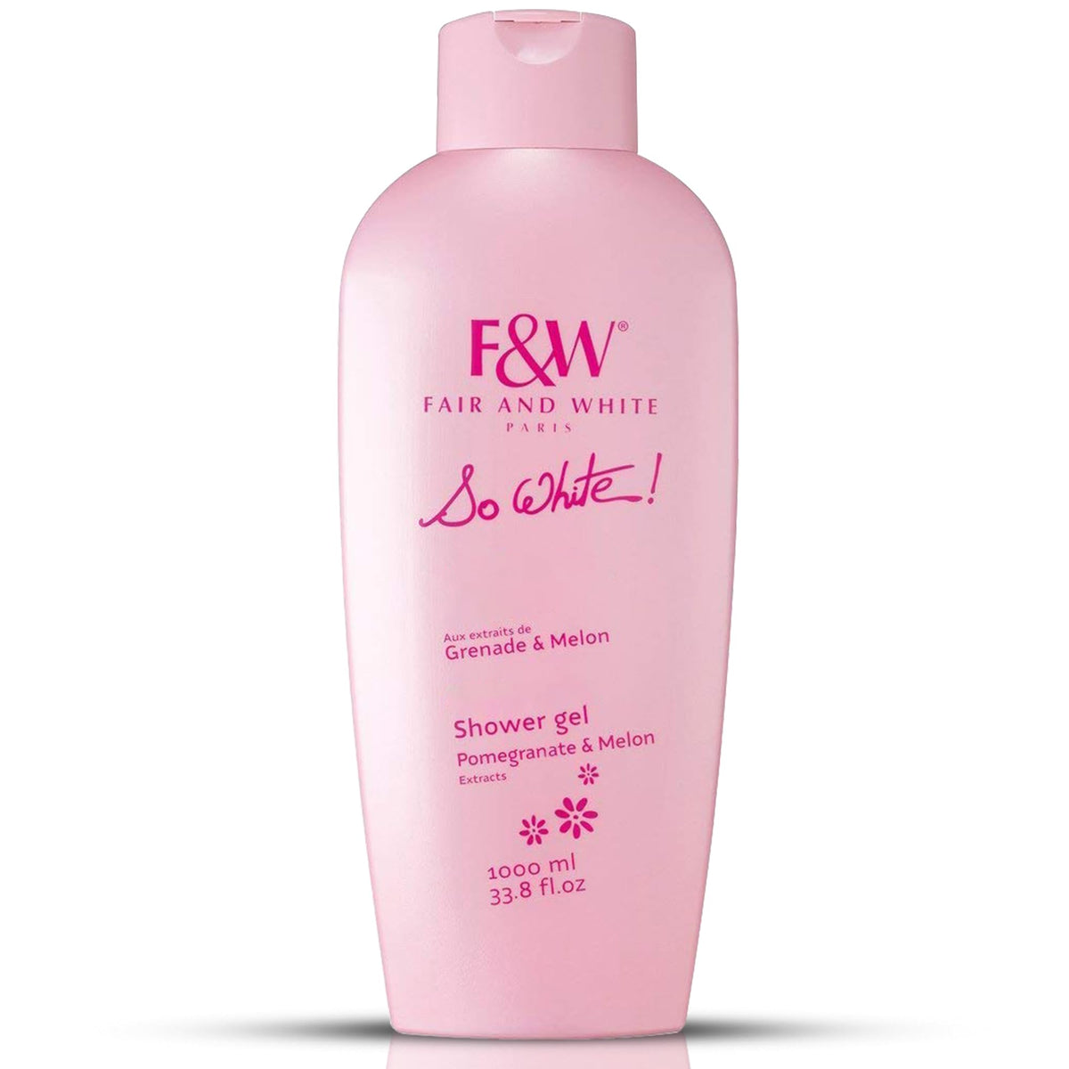 FAIR & WHITE So White Brightening Body Wash 1000ml front view