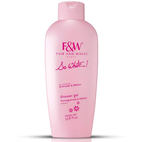 FAIR & WHITE So White Brightening Body Wash 1000ml front view