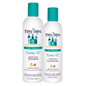 Fairy Tales Curly Q Kids Shampoo 12oz front view