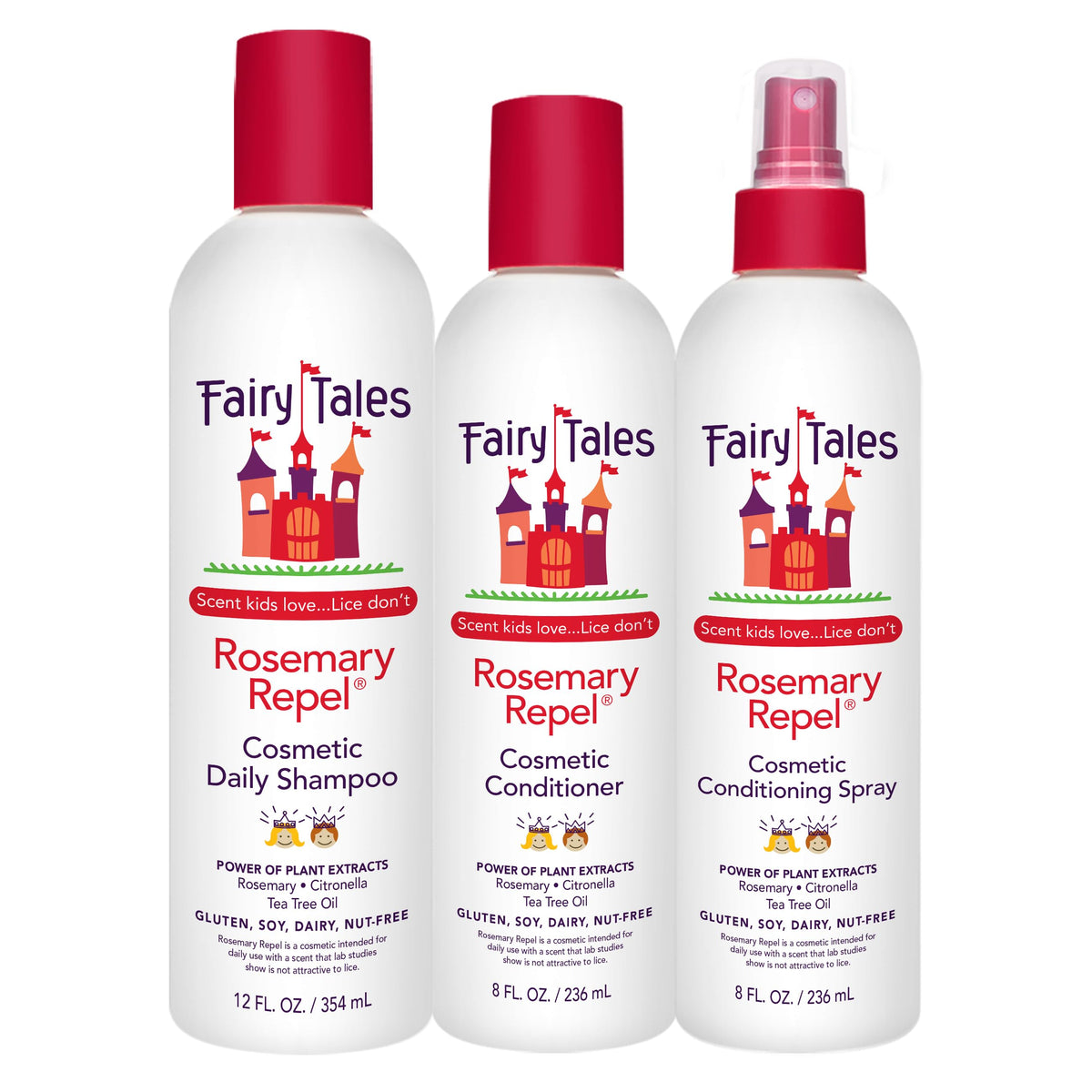 Fairy Tales Rosemary Repel Lice Shampoo front view