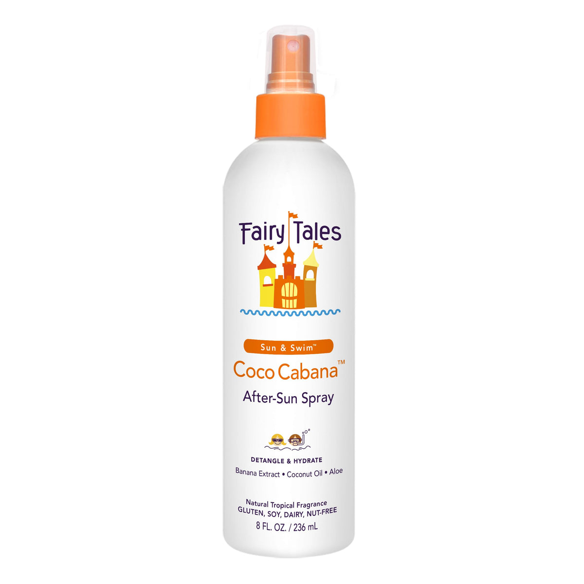 Fairy Tales Sun & Swim Leave-In Conditioner Spray 8oz front view
