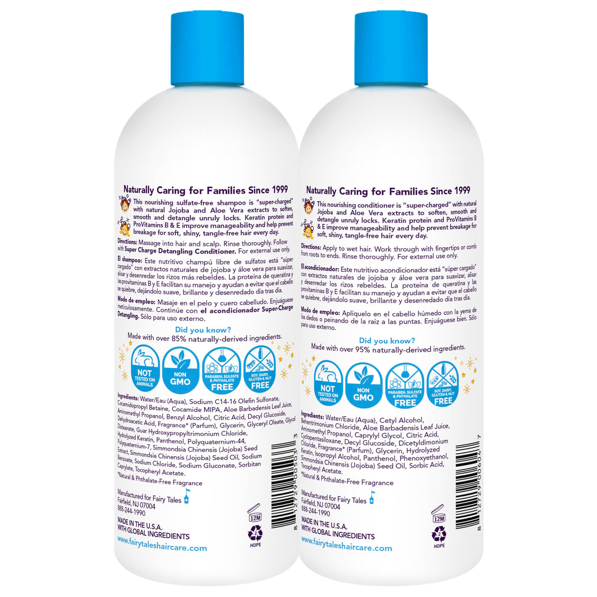 Fairy Tales Tangle Tamer Conditioner front view 32 oz bottle