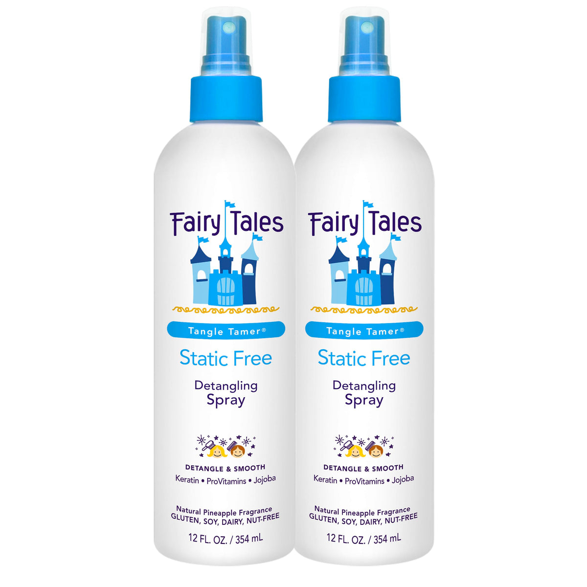 Fairy Tales Tangle Tamer Detangling Spray 12 oz front view
