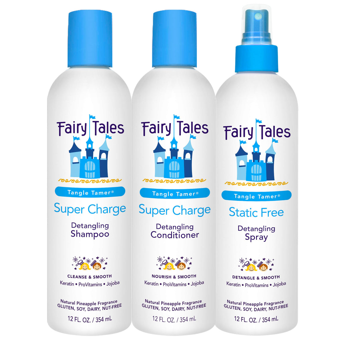 Fairy Tales Tangle Tamer Shampoo 12 Oz front view