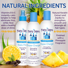 Fairy Tales Tangle Tamer Shampoo and Conditioner packaging