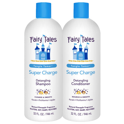 Fairy Tales Tangle Tamer Shampoo front view 32 oz bottle