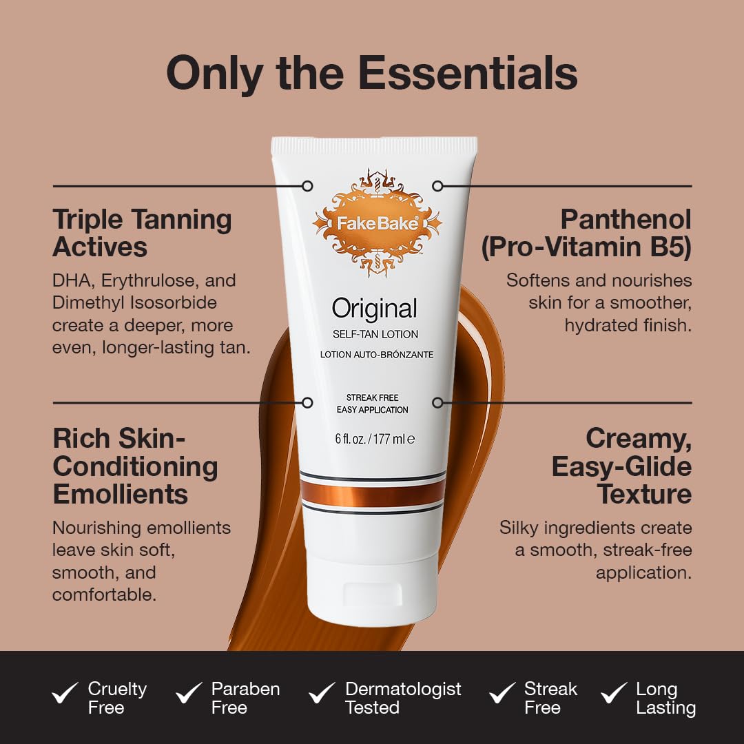 Fake Bake Original Self Tanning Lotion lifestyle scene
