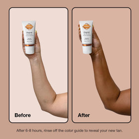 Fake Bake Original Self Tanning Lotion texture close-up
