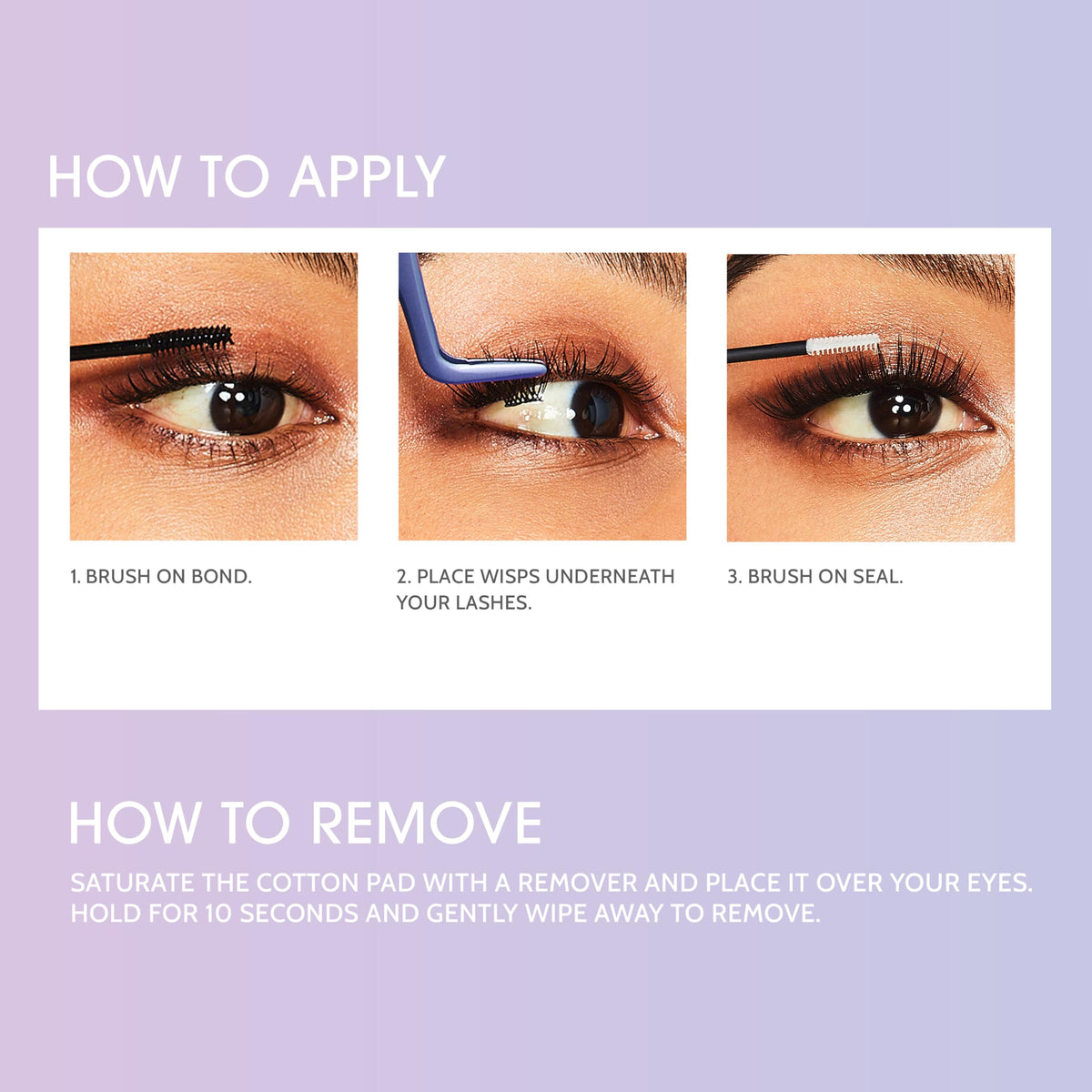 FALSCARA Falscara DIY Eyelash Extension Bond & Seal back view