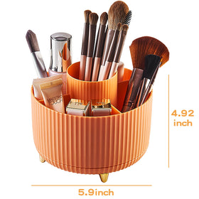 fanado 360° Rotate Makeup Brush Holder Organizer side view