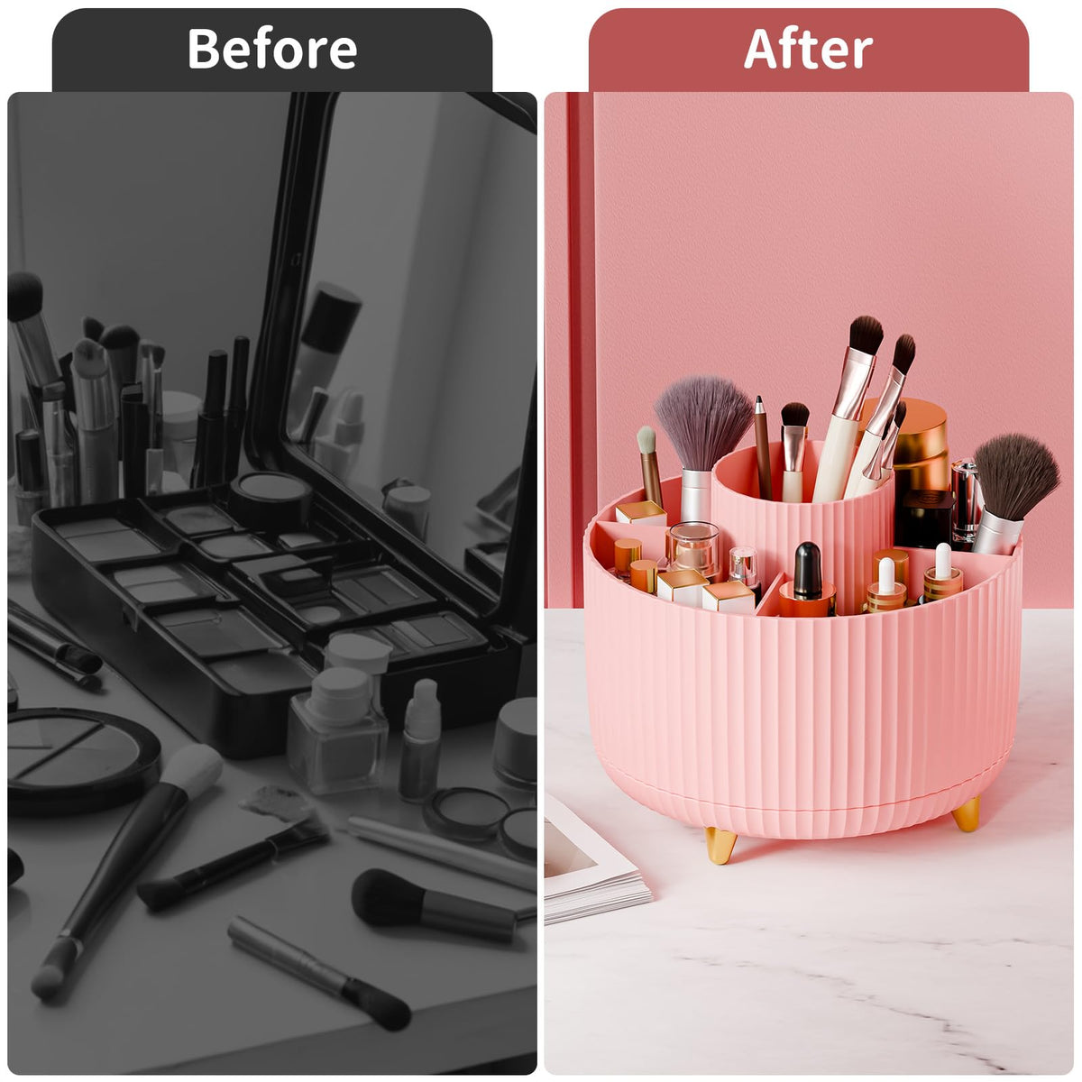 fanado makeup brush holder packed in gift box