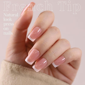 Fandamei 24 colours of press on nails including glitter and matte finishes
