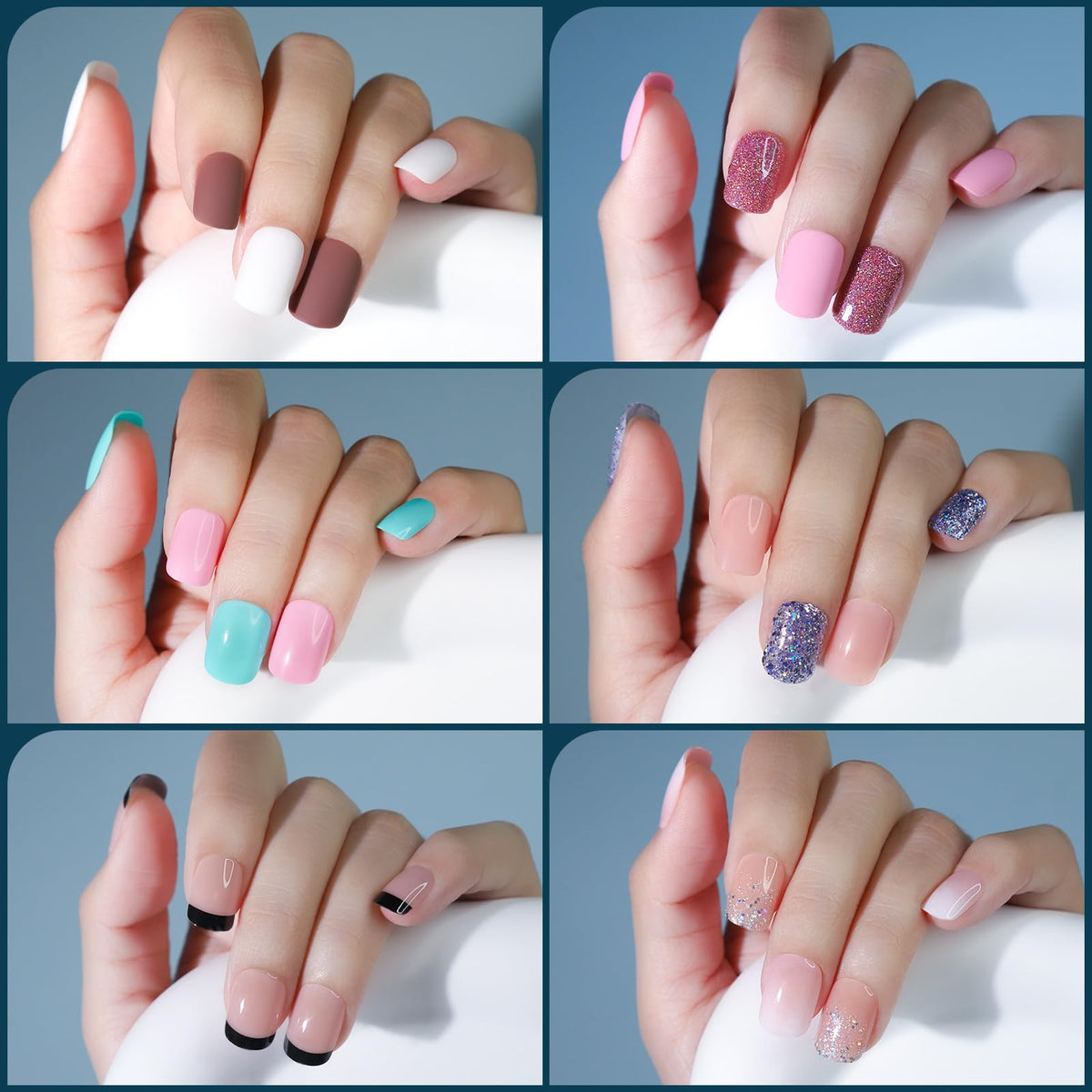 Fandamei Press on Nails packaging and contents