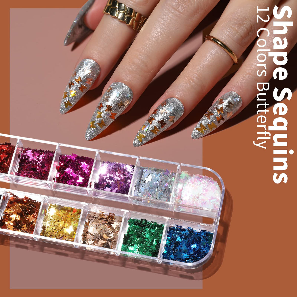 Fandamei tweezers for nail art application
