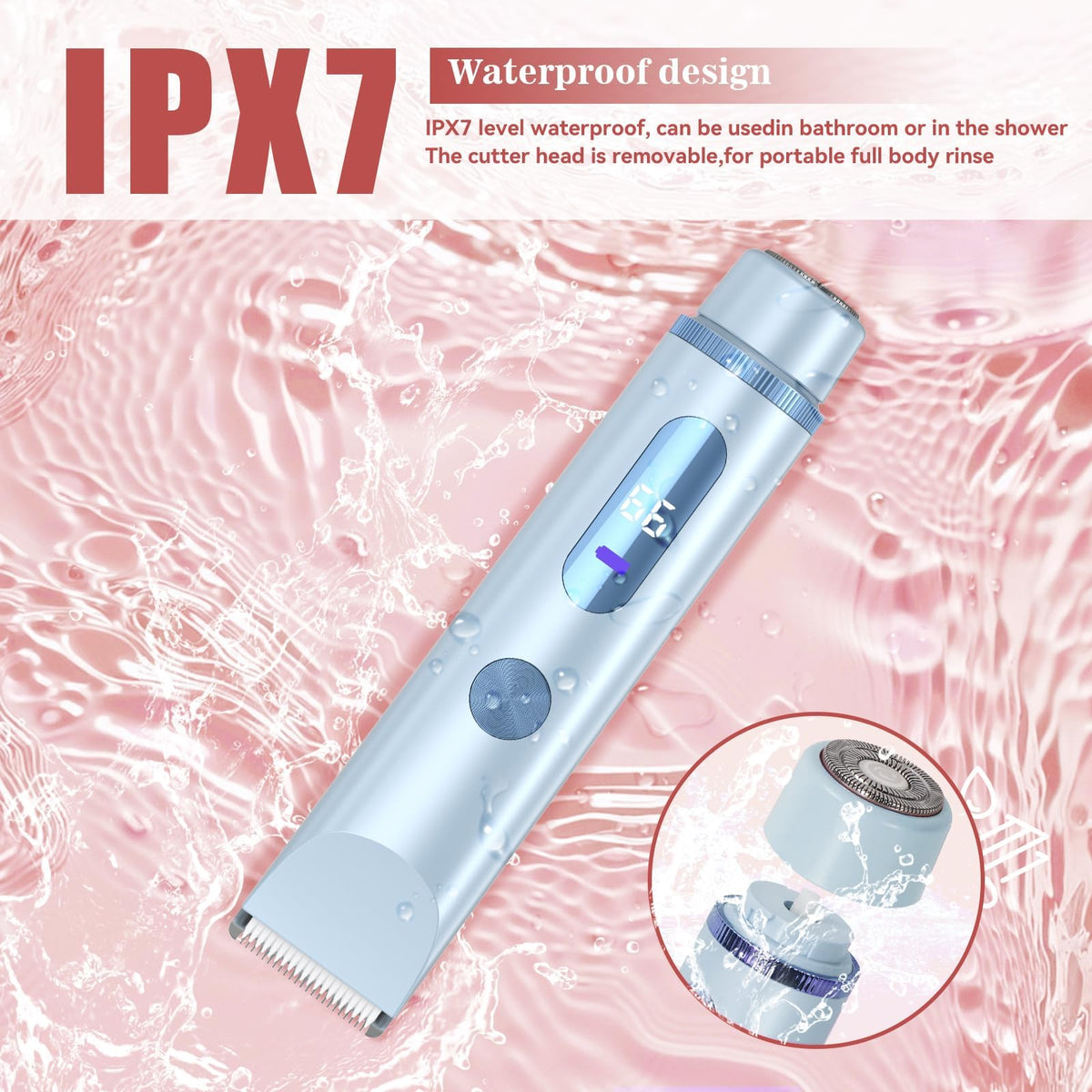 FANKRUAI Bikini Trimmer packaging on a countertop