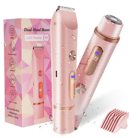 FANKRUAI Bikini Trimmer pink model front view
