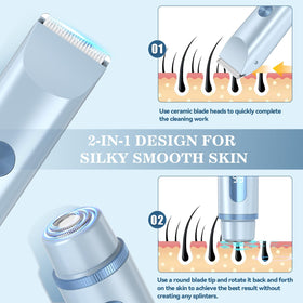 FANKRUAI Bikini Trimmer with digital display