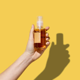 Fanola Restructuring Serum application on hair