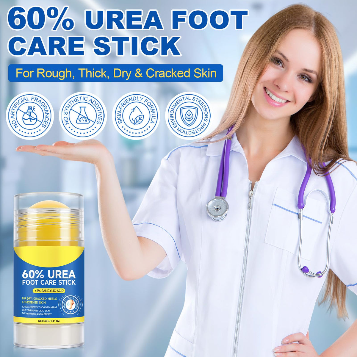 FANSHI Urea Stick 60% in a daily skincare routine
