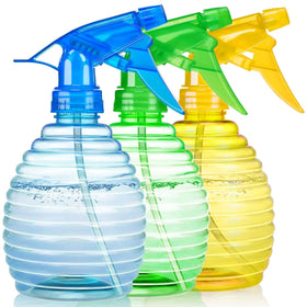 FANSTINOW 3 Pack Spray Bottles in bright colours front view