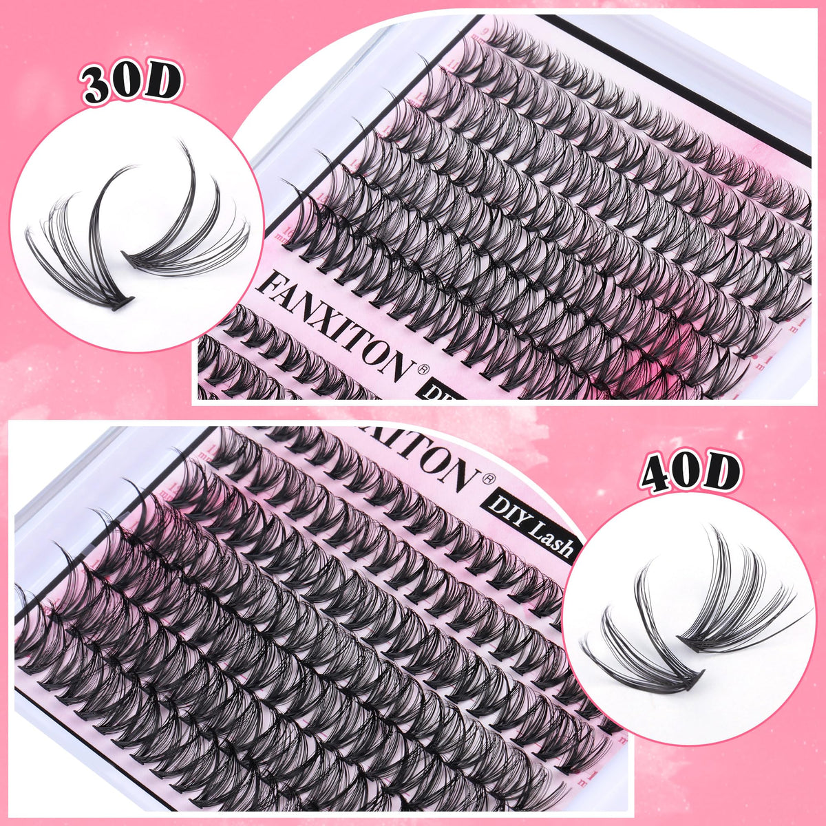 FANXITON lash bond and seal bottle for eyelash extensions
