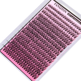 FANXITON Lash Clusters showing soft and lightweight texture