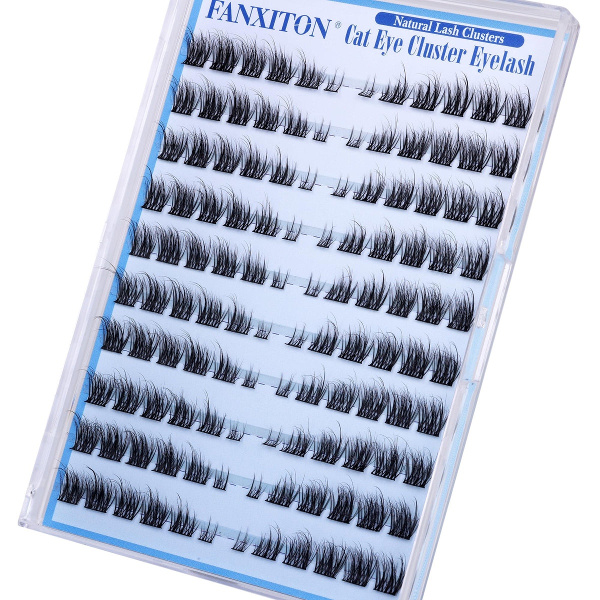 FANXITON lash clusters with waterproof properties