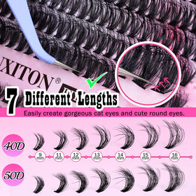 FANXITON Lash Tweezers included in the kit