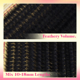 FANXITON Volume Lash Clusters on display