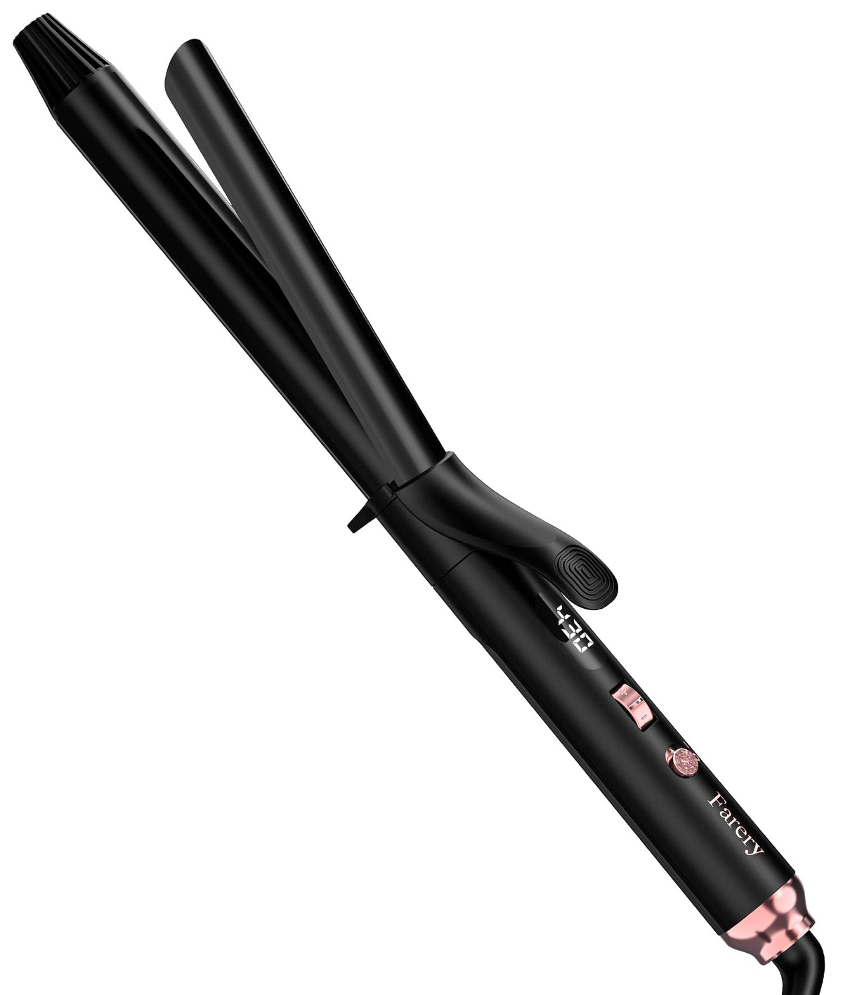 FARERY Long Barrel Curling Iron 1 Inch front view