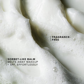 Farmacy cleansing balm in a bathroom setting